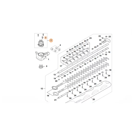 STIHL  Silnik elektryczny HA07 600 0202